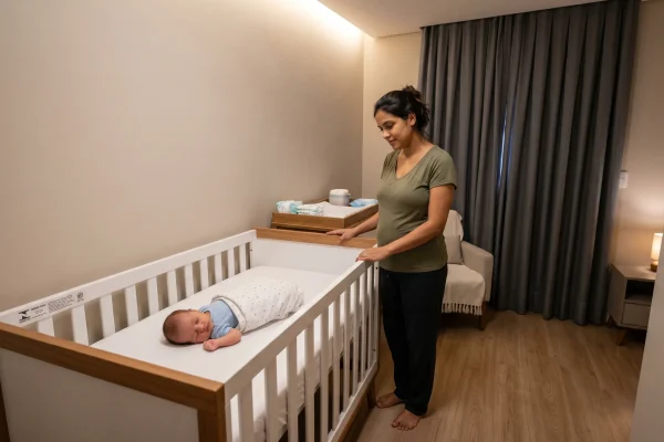 COMO DEIXAR O QUARTO DO BEBÊ SEGURO PARA DORMIR