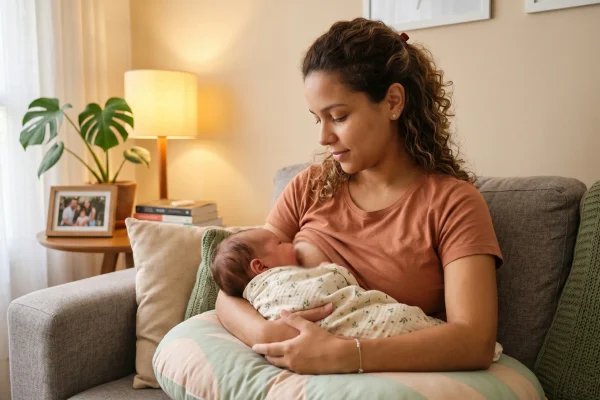 COMO SABER SE MEU BEBÊ ESTÁ MAMANDO DO JEITO CERTO